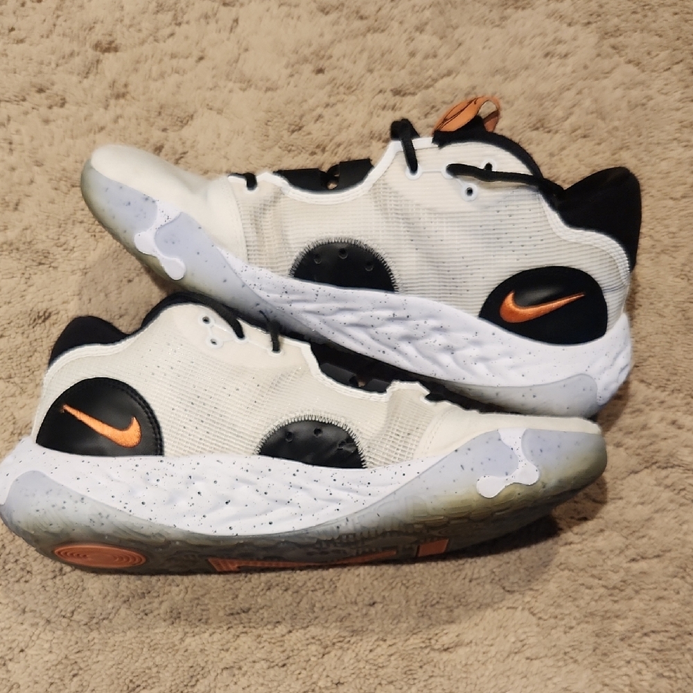 Nike PG 6 Paul George Fluoro White Crimson DC1974-100 Mens Sz 9.5